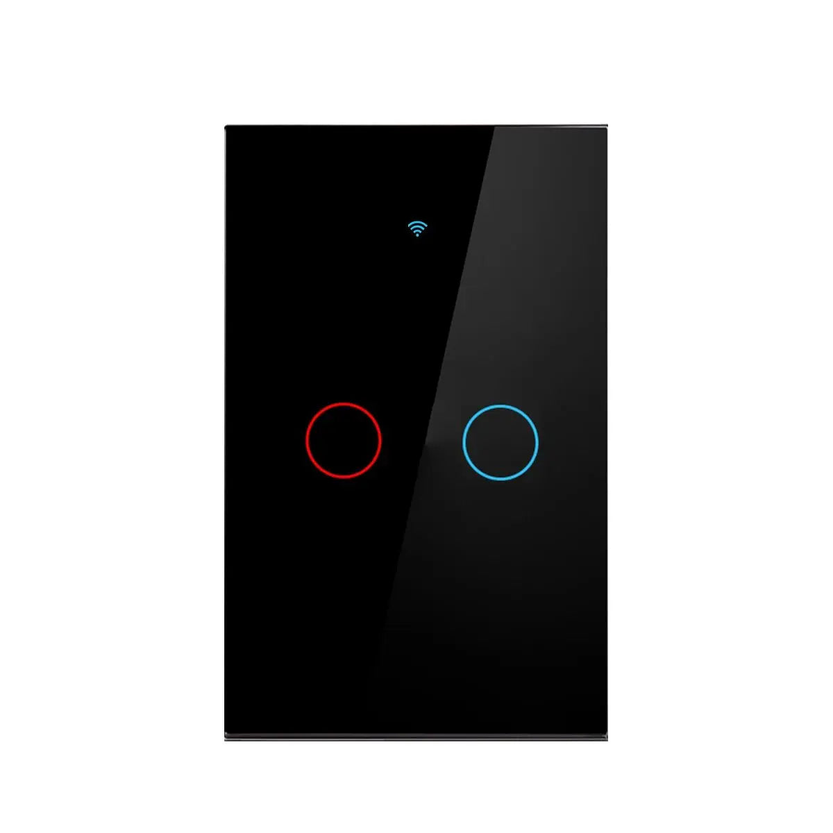 Tuya Smart Switches US No Neutral Wire Required 1/2/3 Gang Light WiFi Touch Switch Work with Alexa Google Home.