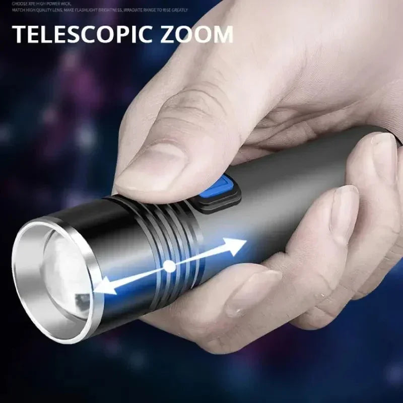 395nm UV Flashlight LED Portable Mini Handheld Ultraviolet Torch Light for Pet Stains Anti-counterfeiting Identification.