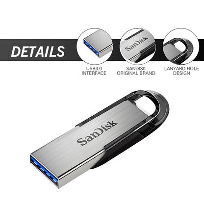 SanDisk CZ73 USB Flash Drive 256GB 128G 64G 32GB Pendrive USB3.0 Flash Drive 512GB U Disk Read Up To 150MB/s Waterproof Pendrive.